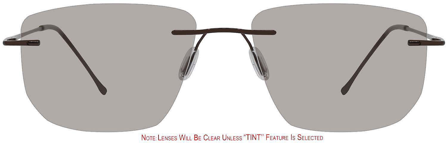 Rimless Eyeglasses 157177-c