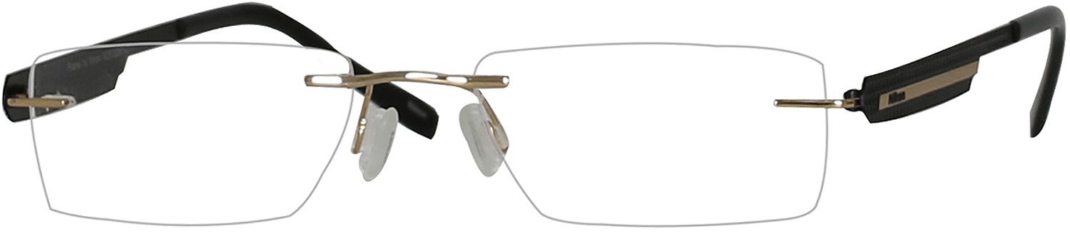 Titanium hotsell rimless sunglasses