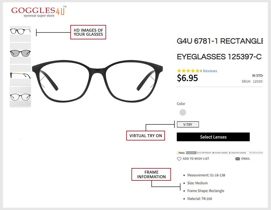 How to Order Your Eyeglasses From Goggles4U