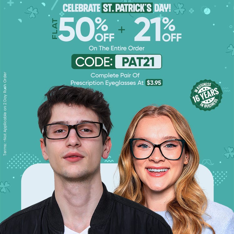 Discount eyeglasses on sale